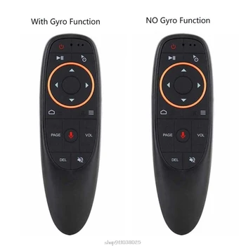G10 2 4G Voice Air Mouse Fly Mouse IR funkcja uczenia pilot działa z kontrolerem TV Box D30 20 Dropship tanie i dobre opinie OOTDTY NONE CN (pochodzenie) 433 MHz 911038025