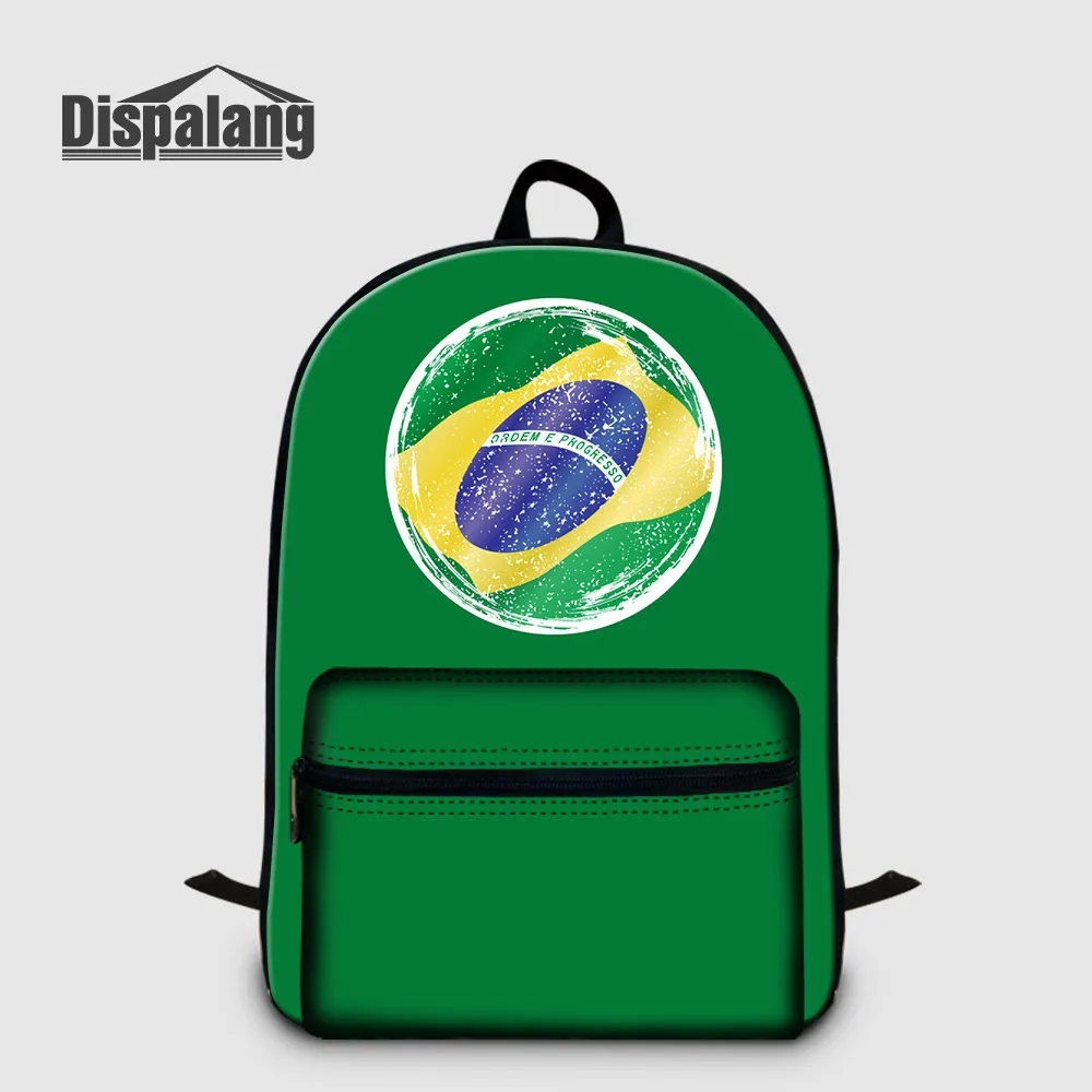 Backpack01 Мужской рюкзак для ноутбука, индивидуальный дизайн, логотип, холщовые школьные сумки для бразильских мальчиков, модные школьные сумки, мужская легкая сумка для книг, рюкзак - Цвет: Backpack01