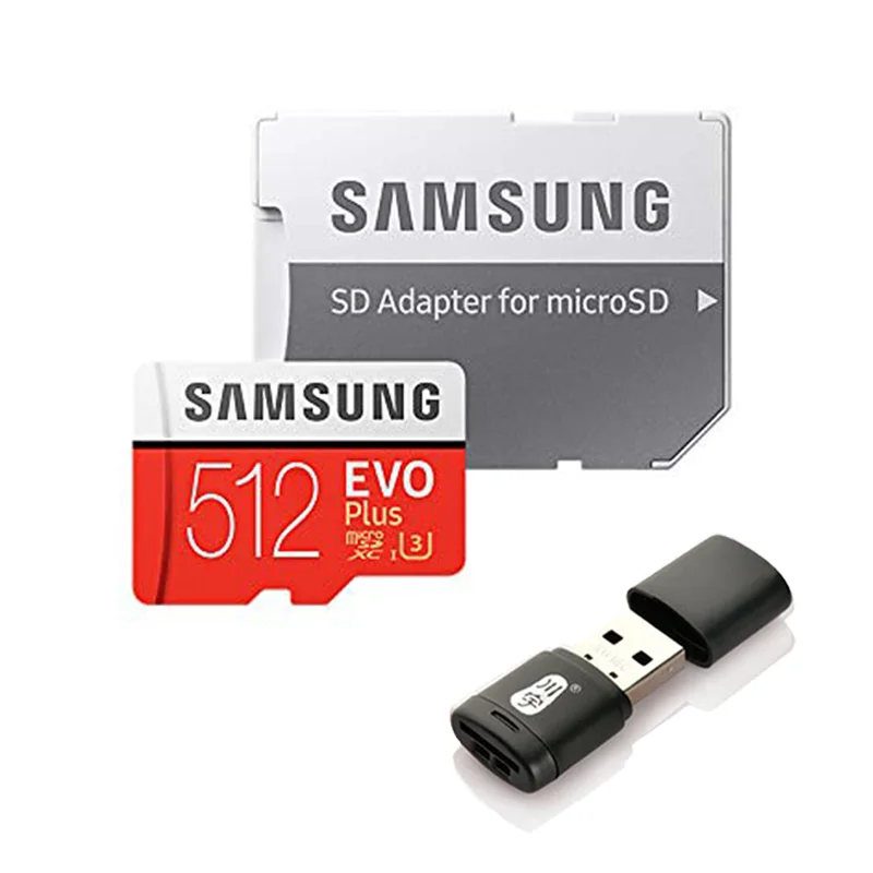 Карта памяти SAMSUNG EVO 32 64 128 Гб Micro SD 128 ГБ 32 ГБ 64 Гб 256 ГБ 512 Гб Micro SD карта SD/TF флэш-карта microSD carte для телефона - Емкость: MB-MC512G-KT5-C286