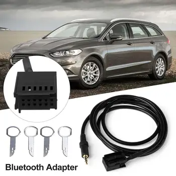 

CarAUX Cable Input MP3 Cable 3.5mm Car Auto Interface Aux-in Audio Adapter Cable For Ford Focus Mondeo Car Accessories