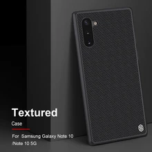 For Samsung Galaxy Note 10+ Pro Nillkin Textured Luxury Business Nylon Fiber Cover Case for Samsung Note 10 note 10 Plus 5G case