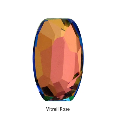 vitrail rose Красочные хрустальные k9 стеклянные стразы с плоской задней стороной, рождественские драгоценные камни для приклеивания одежды, платья, украшения для рукоделия - Цвет: vitrail rose