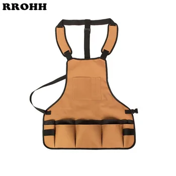 

Multifunctional Polyester Garden Tool Oxford Cloth Storage Apron Garden Tool Storage Workwear Barbecue Tool Arrangement Apron