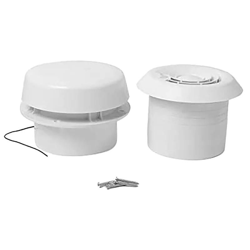 DC12V Trailer Roof Air Ventilation Round Vent for RV Caravan Boat Vent Fan with Low NoiseRV