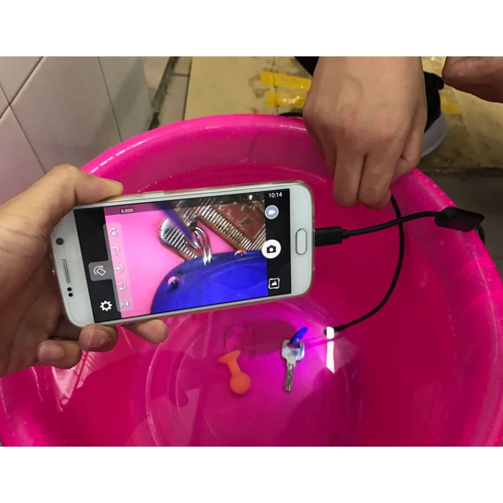 1 м/2 м/5 м 5 мм/7 мм/8 мм водонепроницаемый USB эндоскоп трубка с камерой видео c