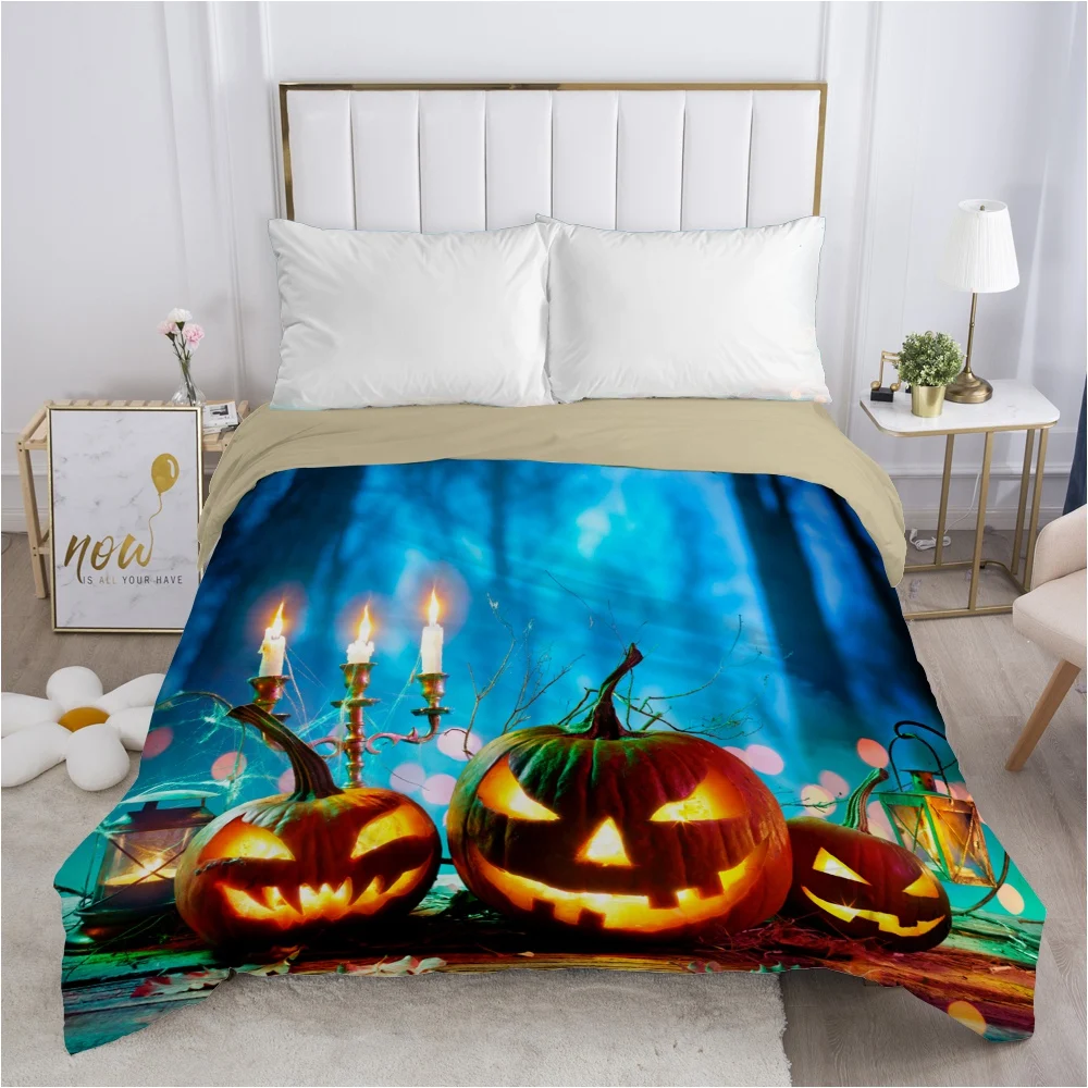 

Cartoon Hallowmas Children's Duvet cover Quilt/Blanket/Comfortable Case Bedding for kids baby boy girls for Home candle fire