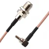 F Type Female Jack To CRC9 Male Right Angle RG316 Pigtail Cable 15cm For HUAWEI Modem ► Photo 3/6