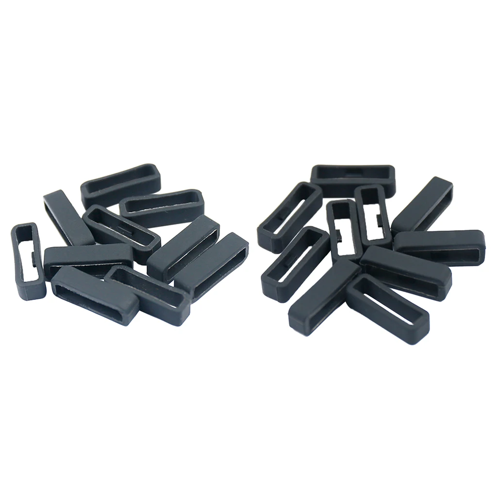 20x Rubber Strap Loop Fastener Rings Replacement for  Fenix 5S/5S Plus