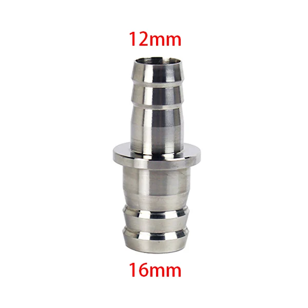 12mm--16mm NICREW аквариум Лили трубы разъем Нержавеющая сталь 12/16/22 мм коннектор водяных шлагов для фильтр для аквариума аксессуары - Цвет: 12mm--16mm
