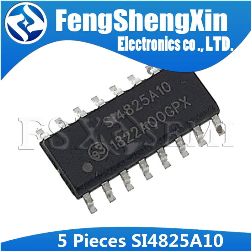 5 шт. SI4825A10 SOP-16 фотовспышка SI4825 SOP16 с механической настройкой AM/FM/SW радиоприемник IC