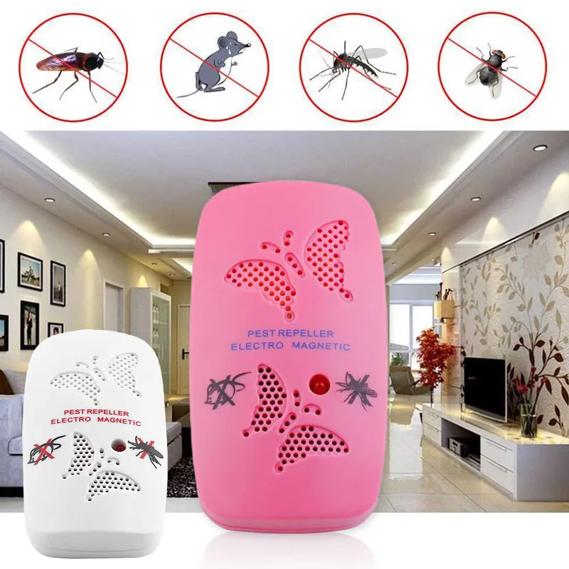 New Anti Mosquito Ultrasonic Insect Killer Pest Reject Electronic Mosquito Repeller For Home