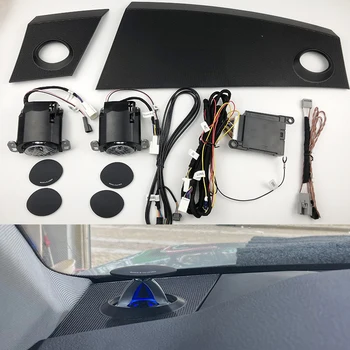 아우디 신형 A7 A6 C8 2018-2020 Led 자동차 조명 인테리어 리프트 트위터 앰비언트 라이트 32 색 회전 트위터, 아우디 신형 차량 조명