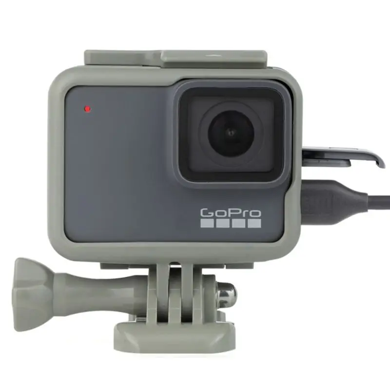 Защитный чехол для камеры с рамкой для GoPro Hero 5 6 7 аксессуары для спортивной камеры