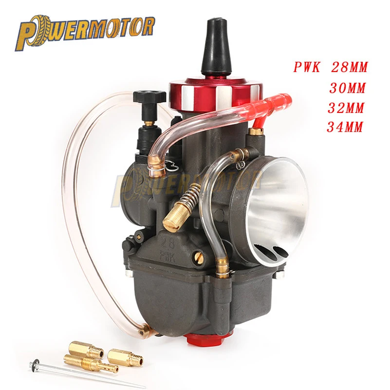 

Universal Carburetor 4T Engine Keihin PWK 28 30 32 34mm For 150-400 CC Modify Off Road Motorcycle UTV ATV With Power Jets