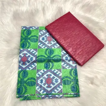 

2+2 yards Chitenge Ankara Print Fabric Polyester Ghana Kente Wax African Kitenge Print Wax Fabric For Cloth A08032501