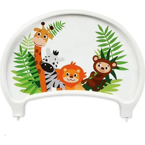 High Chair Baby Girls Boys Child Feeding Table Chair Child safety Arched Tray Nonskid Flip Walker-Like