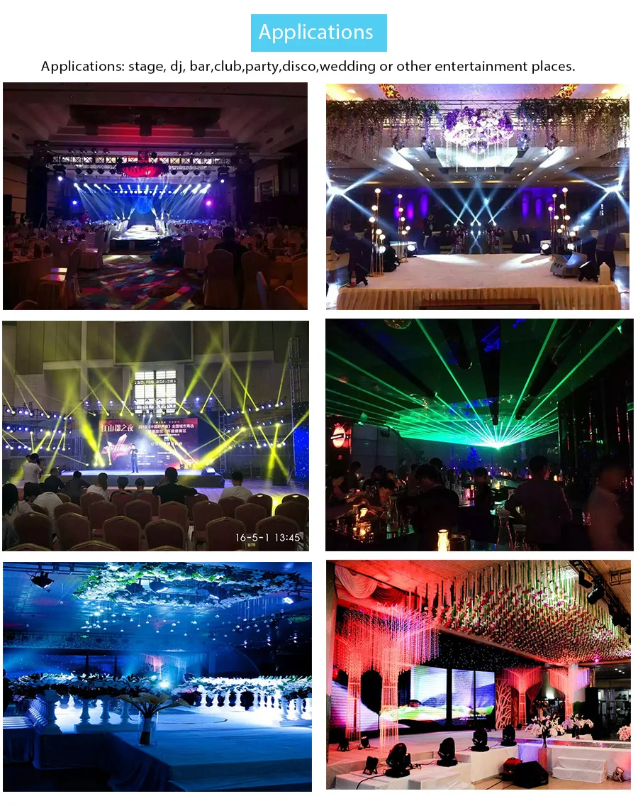 18x12W Led Par Light 18*12W RGBW 4in1 DMX 512 Wash Light Party Disco Dj Club Light Professional Stage Lighting Effect DMX Par 90