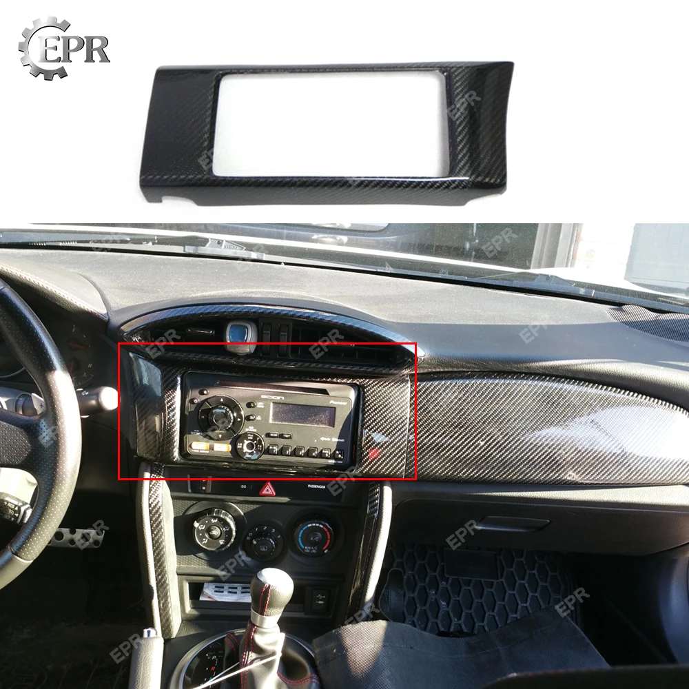 

Carbon Interior Trim For BRZ FT86 GT86 Carbon Fiber navigation Surround (RHD) Body Kit Tuning For FT86 BRZ Racing