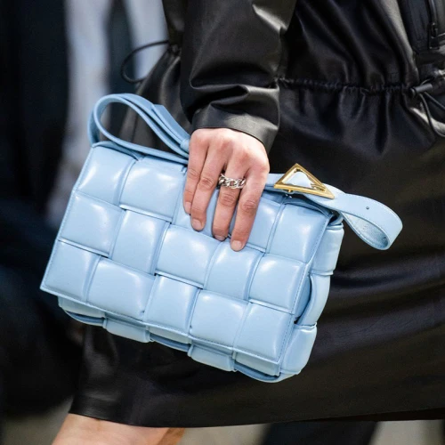 Сумка кожаная сумка-конверт роскошные сумки женские сумки дизайнерские мягкие кассеты для женщин - Цвет: Blue