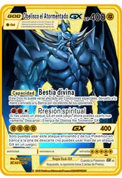 Carte en métal pokémon originale, Version espagnole, modèle Elves Pikachu Charizard, or brillant, jeu de combat pour enfants, jouets de Collection 