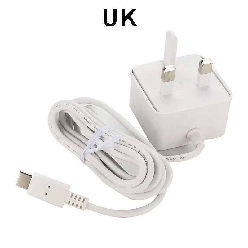 Official Raspberry Pi 4 Power Supply 5V 3A Charger EU UK US Plug Recommended USB-C Power Adapter for Raspberry Pi 4 Model B power adapter
