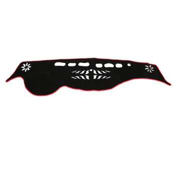 

X Autohaux 1Set Car Dash Sunshield Cover Dashboard Mat Carpet Pad for-Nissan Patrol 2012-2018 RHD Anti-dirty Non-slip Anti-UV