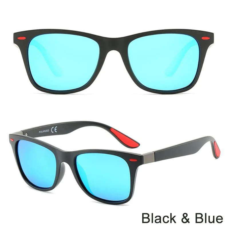 Evrfelan, классические поляризационные солнцезащитные очки, мужские, женские, для вождения, квадратные, солнцезащитные очки, унисекс, очки, мужские, очки, UV400, gafas de sol - Цвет линз: D