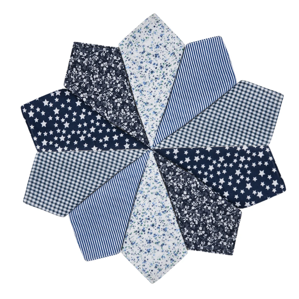 10/5PCs Fashion Square Cotton Lattice Handkerchief For Men The New Year Gift Colorful For Women Men Ladies Daily Accessories