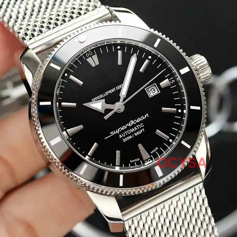 

Rubber strap Asia 2813 AAA Luxury Brand men Automatic Mechanical Aaa Designer Mens Watch Fashion Watches Wristwatches MEN