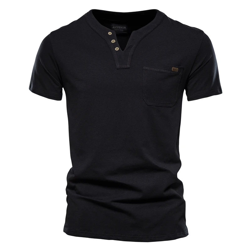 Herren T-shirt Aus Baumwolle Für Sommer Sport Und Freizeit_voghion.com
