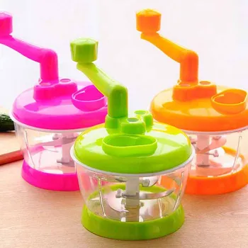 

Multifunction Kitchen Tools Vegetable Fruit Shredder Chopping Meat Grinder Manual Stirring Machine Cooking Aid Guide Gadgets BS