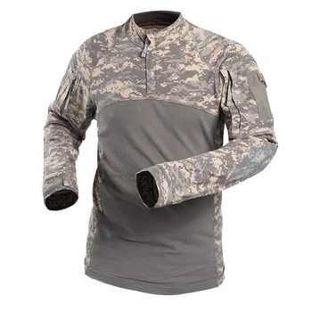 

Long Sleeve Fitness Running Shirt Cotton Warm Crossfit Sportswear Men Sport T Shirt Special Forces Army Fan Frog Shirt Rashgard