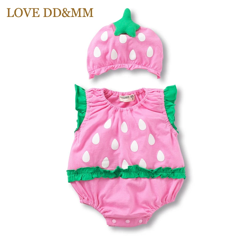 Одежда для маленьких мальчиков LOVE DD & MM Детский комбинезон с фруктами девочек