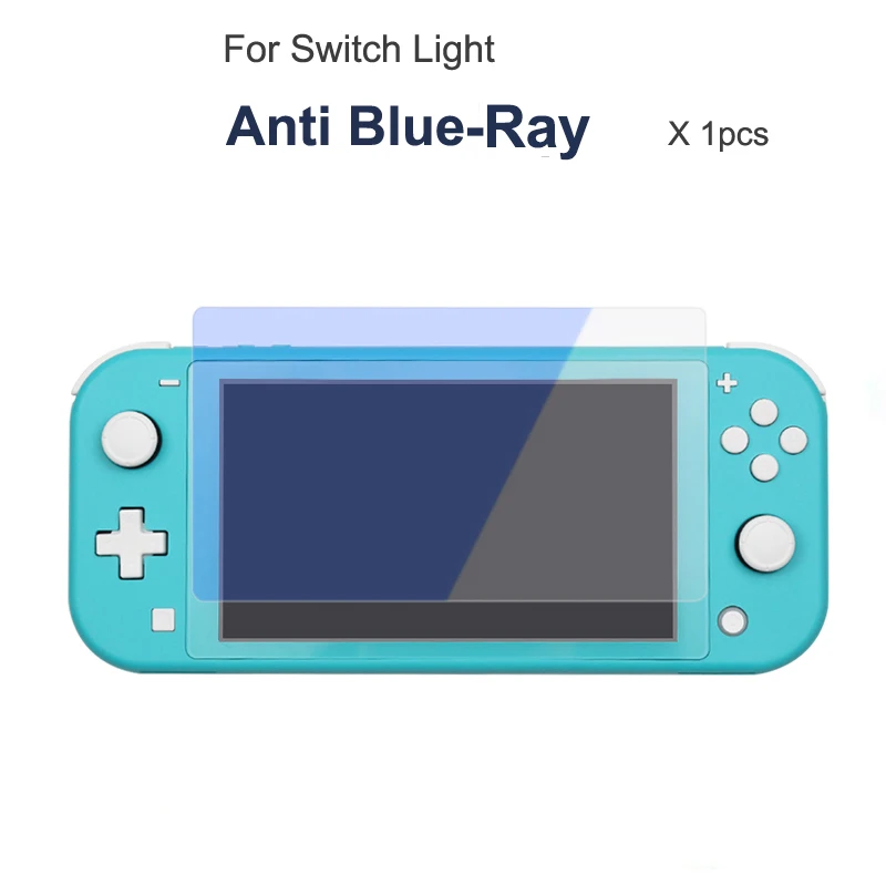 Защитная пленка для экрана из закаленного стекла для Nintendo Switch Lite NS HD - Цвет: Anti Blue-ray