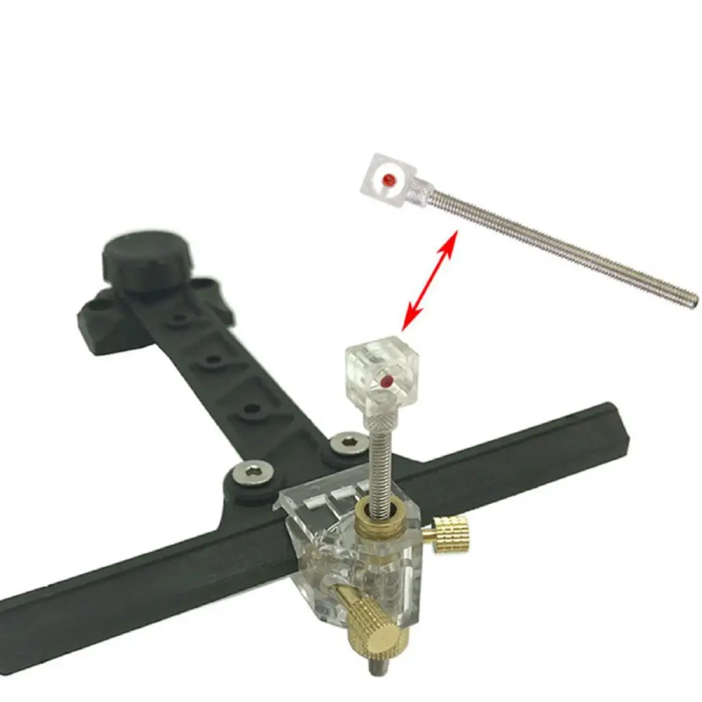 Archery Recurve Bow Sight Scope Pin, Stainless Steel Replacement Spare Part Sight Pins for Target Hunting, Left or Right Hand