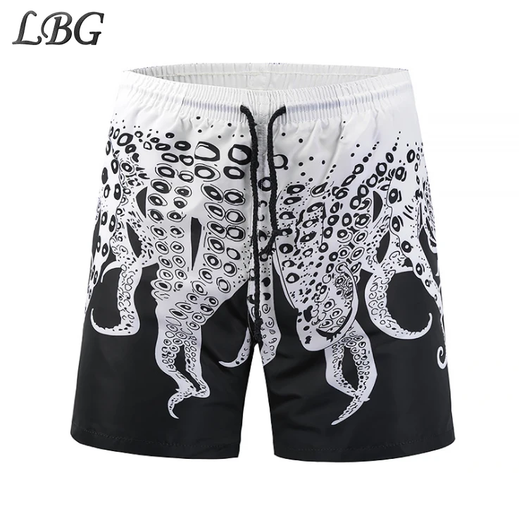 LBG повседневные Летние Мужские дышащие шорты модные Бодибилдинг бордшорты Мужская стеетизная одежда мужские короткие брюки одежда Finness 6XL
