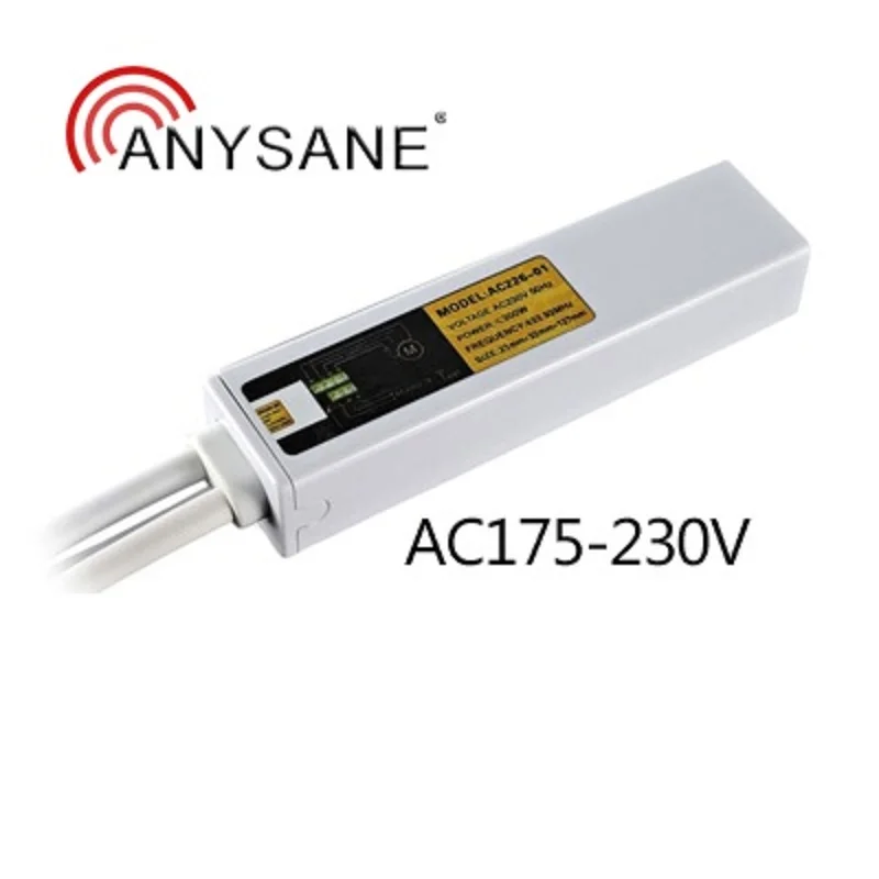 

ANYSANE Universal Wireless 433.92mhz Rf Remote Control Receiver For Tubular Motorized Venetian Blinds Automated Curtains AC230V