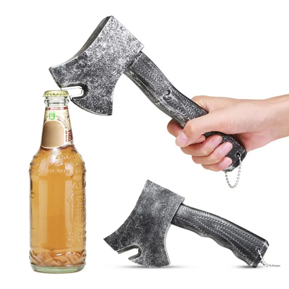 2021 New Axe Corkscrew Beer Bottle Openers Multifunction Hammer Of Thor