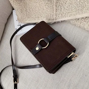 

Vintage Scrub Leather Crossbody Bag For Women 2019 Luxury Handbags Designer Ladies Hand Shoulder Messenger Bag Sac A Main Female