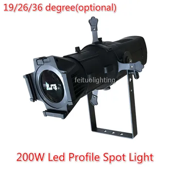 

E-(4/set) Popular High Power 200w Tv Studio light Led Profile Spot Film Ellipsoidal Lights