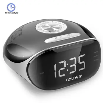 

Smart Alarm Clock Charging Digital Screen Dual Desktop Display Usb Radio Led Clocks