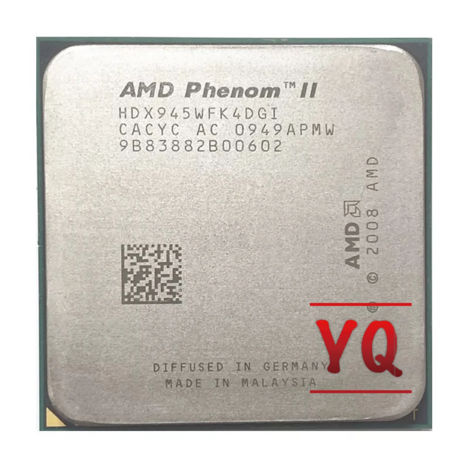 AMD Phenom II X4 945 95W 3.0GHz Quad-Core CPU Processor HDX945WFK4DGM  /HDX945WFK4DGI Socket AM3