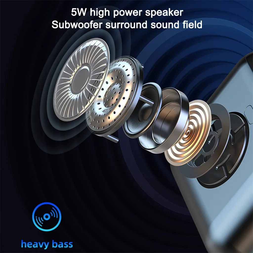Twins Touch Bluetooth 5 наушники спортивные стерео Беспроводная гарнитура 6D звук динамик# T2