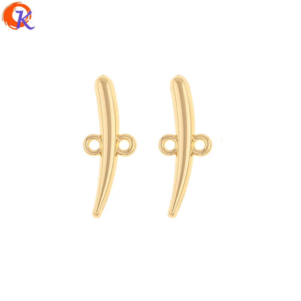 

Cordial Design 100Pcs 10*27MM Jewelry Accessories/Earrings Connectors/Stick Shape/DIY Jewelry Making/Hand Made/Earring Findings