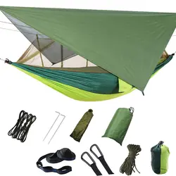 Lixada гамак палатка с москитной сеткой Кемпинг гамак-палатка легкий нейлоновый портативный гамак для Поход Кемпинг