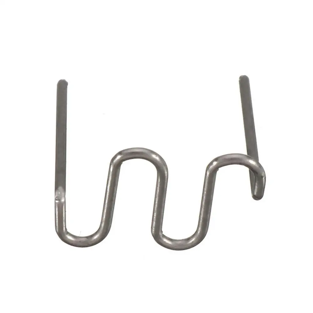 800pcs 0.8mm/0.6mm Hot Stapler Staples For Plastic Welder Plastic Repair Standard Pre Cut Wave Staples Welding Bumper Car Repair 6