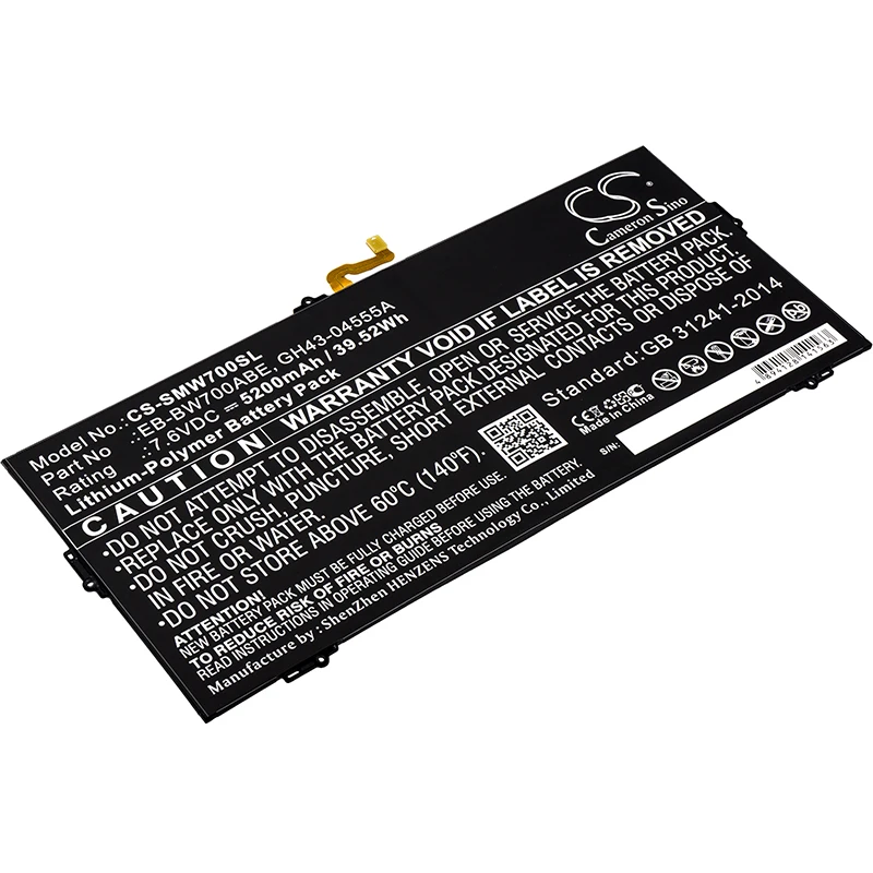 

UPGRADE | Battery For Samsung Galaxy TabPro S,SM-W700,SM-W703