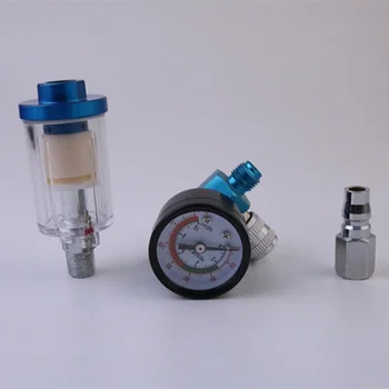 

Paint Pressure Regulator Sprayer 1/4 Inch inlet Automotive Refinishing Marine Set