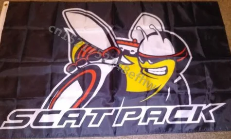 3ft x 5ft 3x5ft Мопар Scatpack флаг печати баннер из полиэстера Размер 150*90 см | Дом и сад