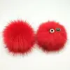 12cm Fake Fur Hair Fluffy Pompom Ball Pendant Hat Bag Shoes Fake Fur Hair Fluffy Pompom Ball Pendant Hat Bag DIY Accessories 3